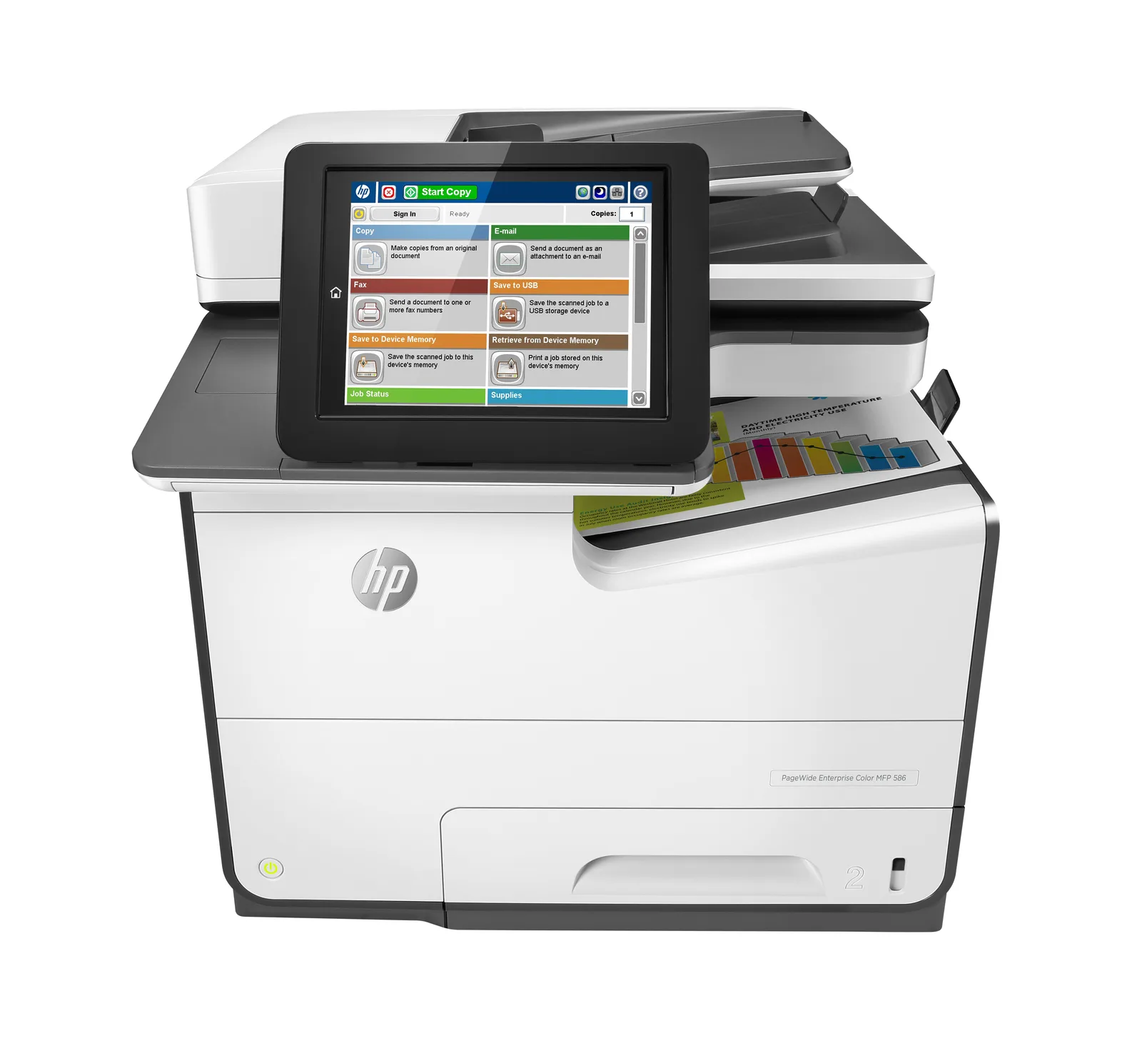 HP PageWide Enterprise Color MFP 586f G1W40ABGJ