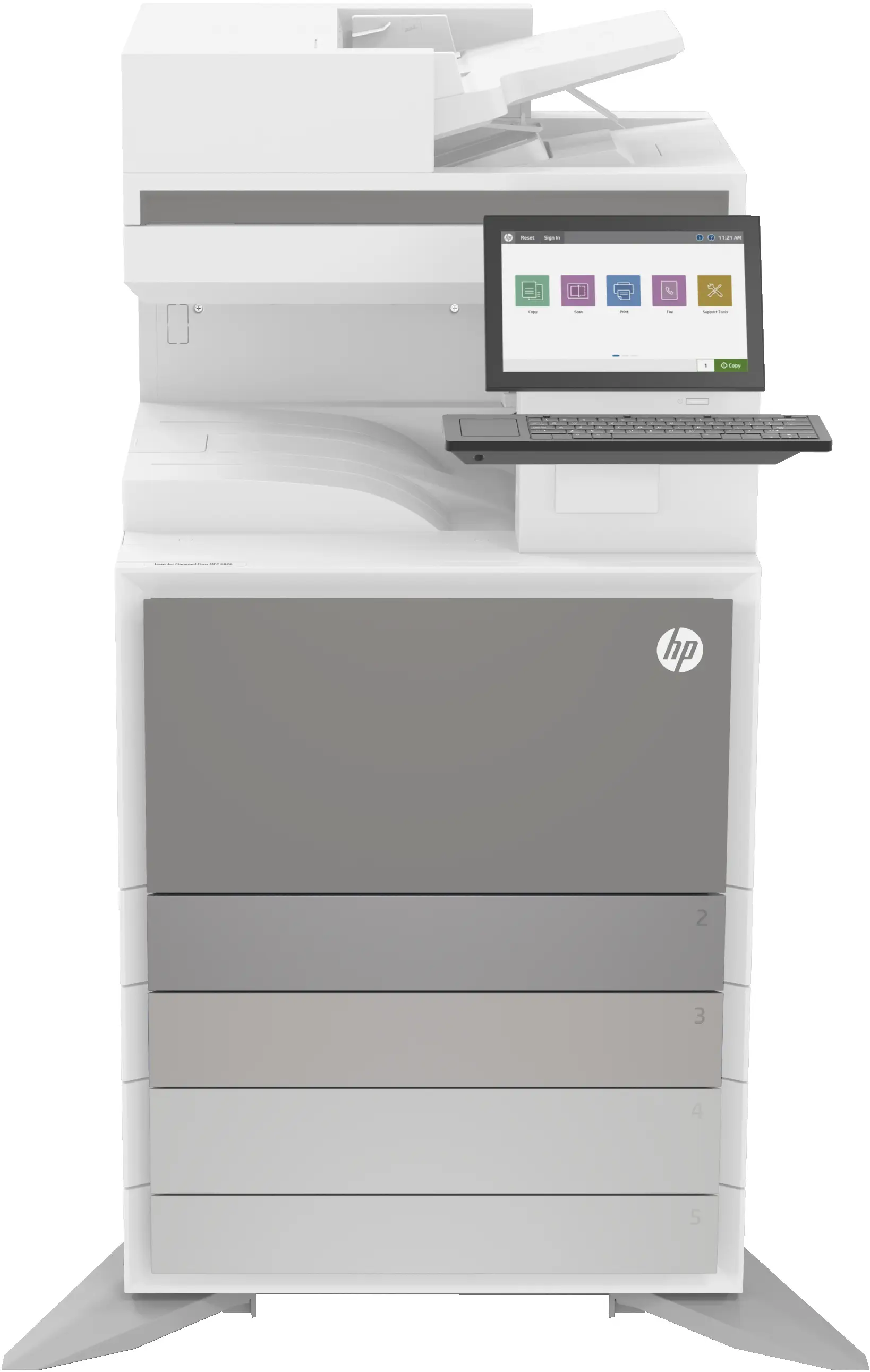 HP LaserJet Managed Flow MFP E826z, Siyah beyaz, için yazıcı Kurumsal, Baskı, fotokopi, tarama, faks (isteğe bağlı), Çift taraflı baskı; Çift taraflı tarama; E-postaya/PDF'ye tarama; Güçlü Güvenlik 5QK13A#B19