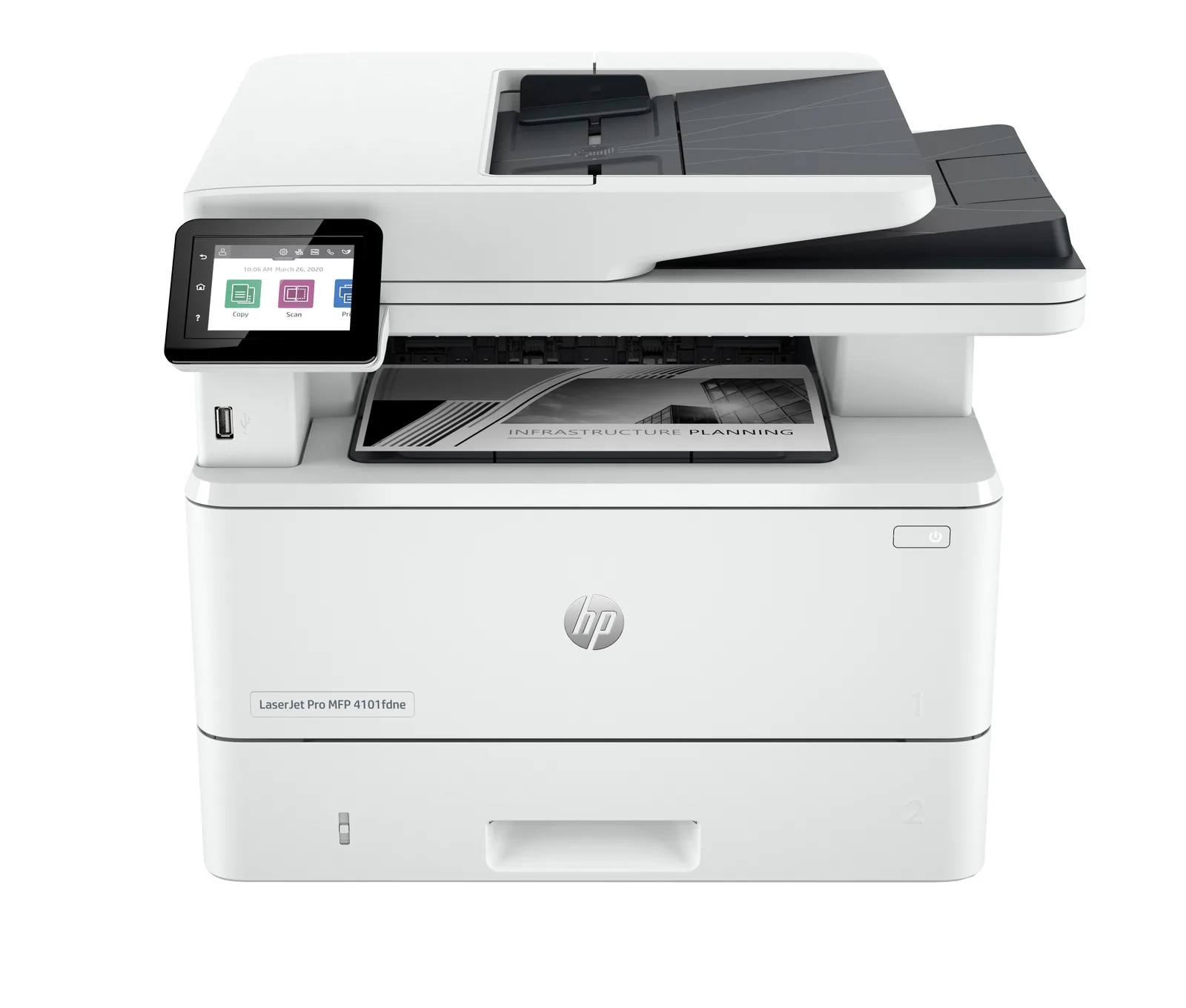 HP LaserJet Pro MFP 4101fdne Rfrbd Prntr 2Z618ER
