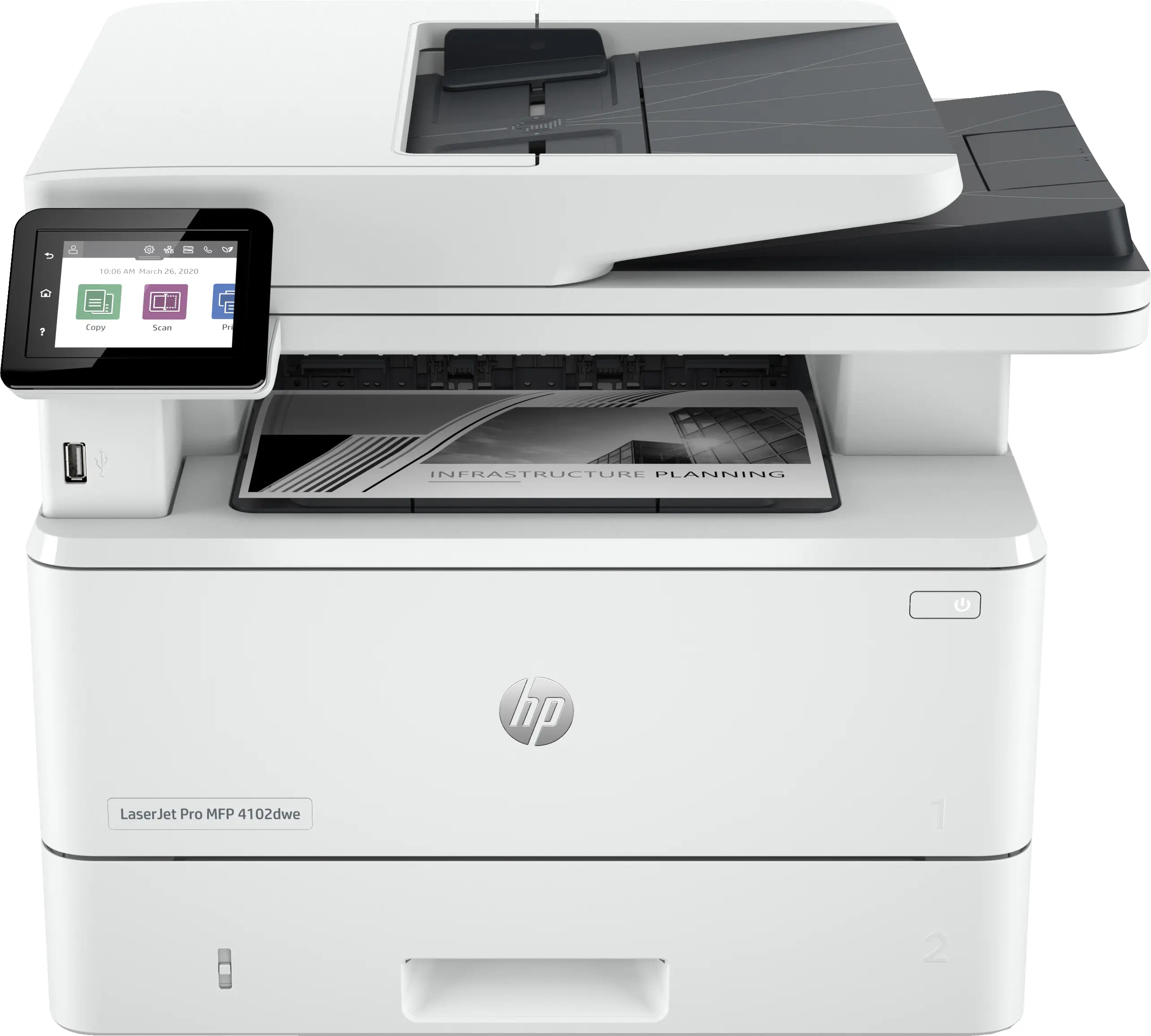 HP LaserJet Pro MFP 4102dwe Printer 2Z622E#B19