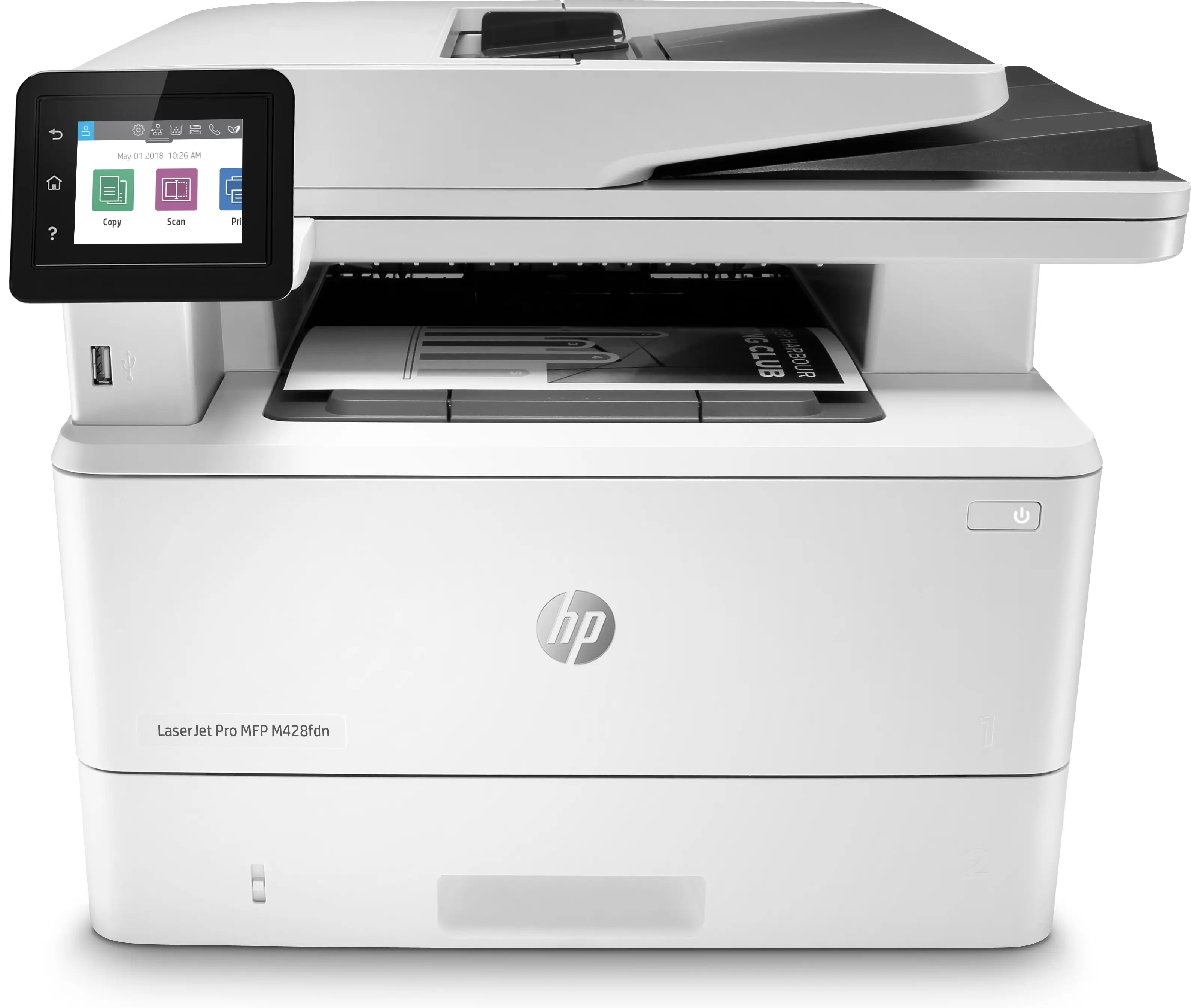 HP LaserJet Pro MFP M428fdn, Baskı, Kopyalama, Tarama, Faks, E-posta, E-postaya tarama; Çift taraflı tarama W1A29A#B13