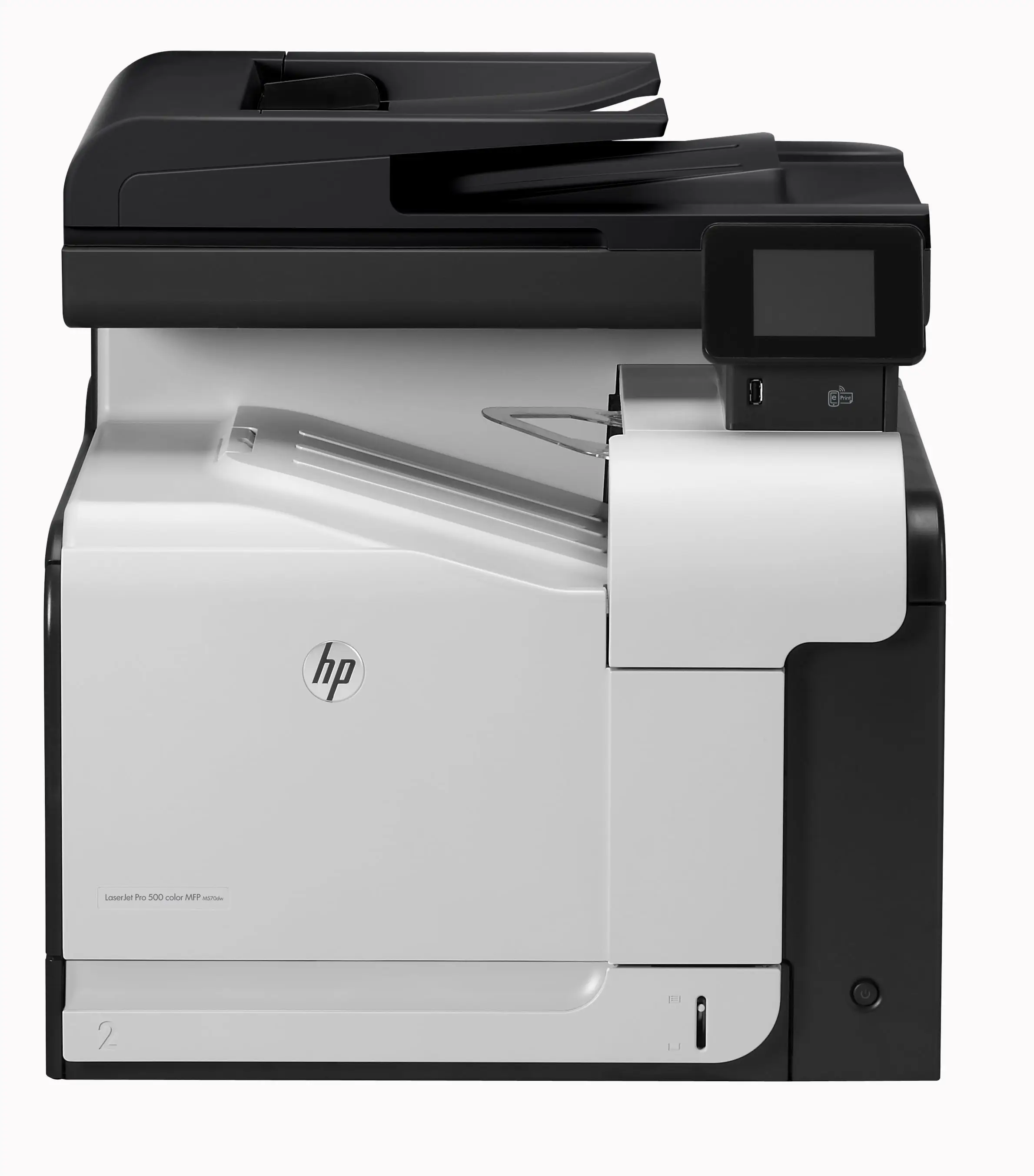 HP LaserJet Pro 500 renkli MFP M570dw, Baskı, fotokopi, tarama, faks, 50 yapraklık ADF; E-postaya/PDF'e tarama; Çift taraflı baskı CZ272A#B13