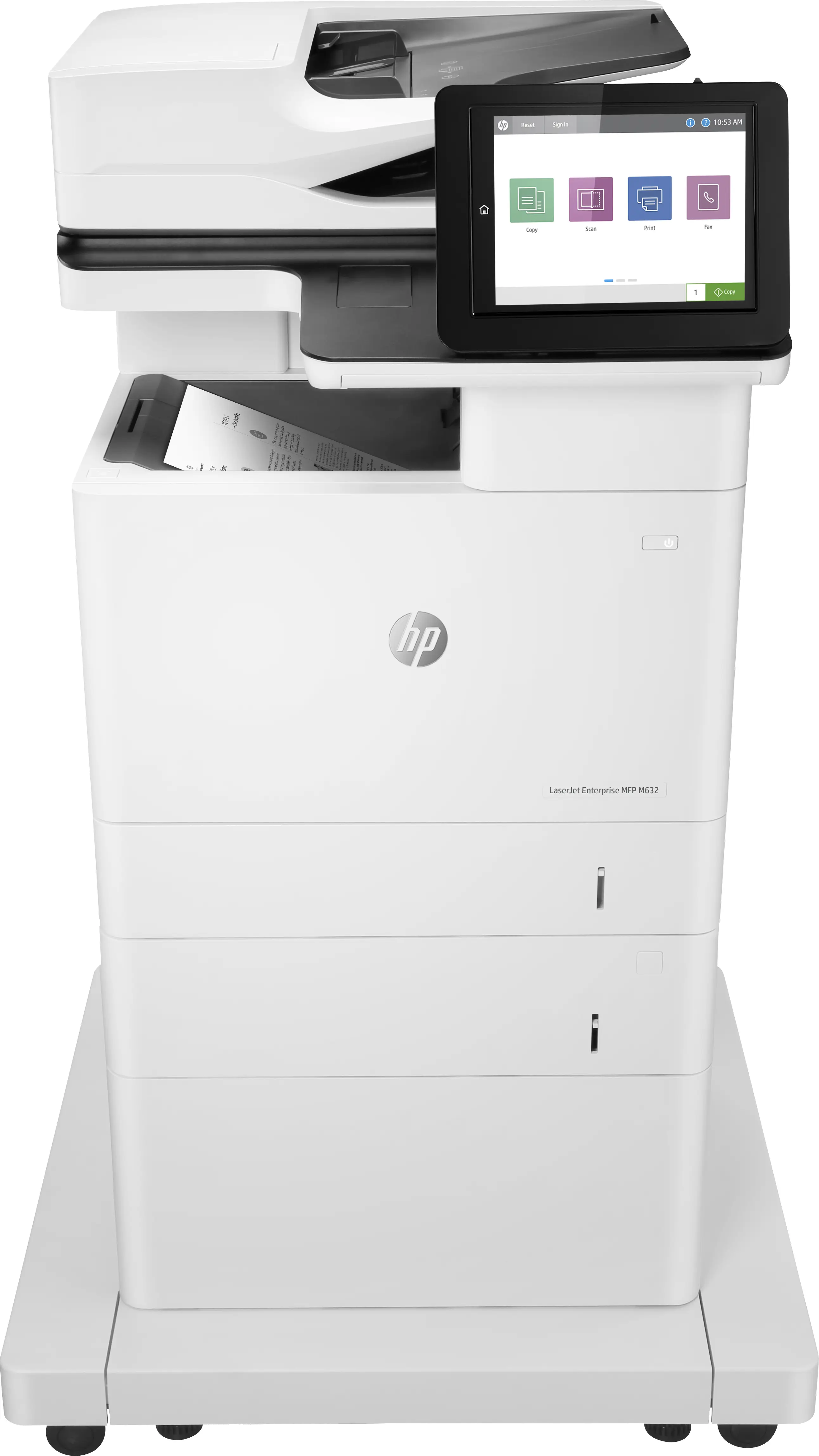 HP LaserJet Enterprise MFP M632fht, Baskı, Kopyalama, Tarama, Faks J8J71A#B19