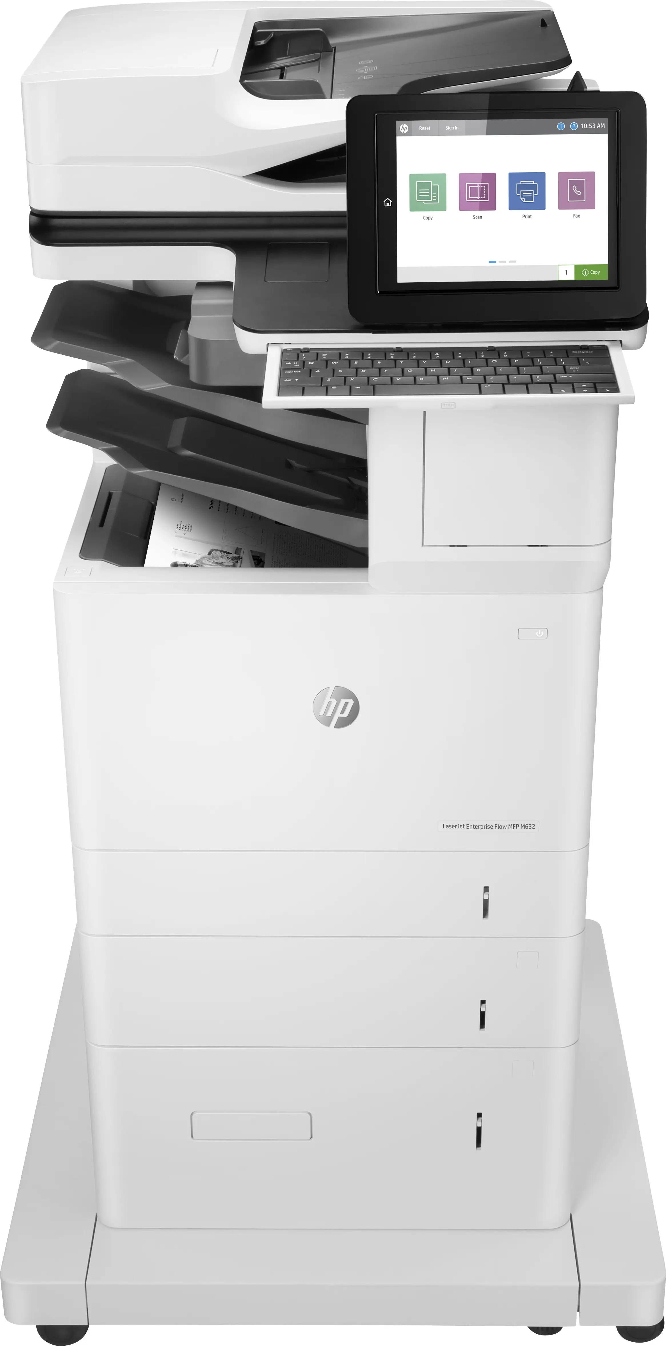 HP LaserJet Enterprise Flow MFP M632z, Baskı, Kopyalama, Tarama, Faks J8J72A#B13