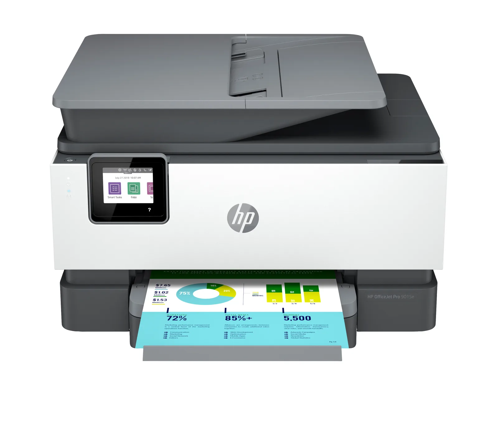 HP OfficeJet Pro 9015e AiO Rfrbd Printer 1G5L3AR