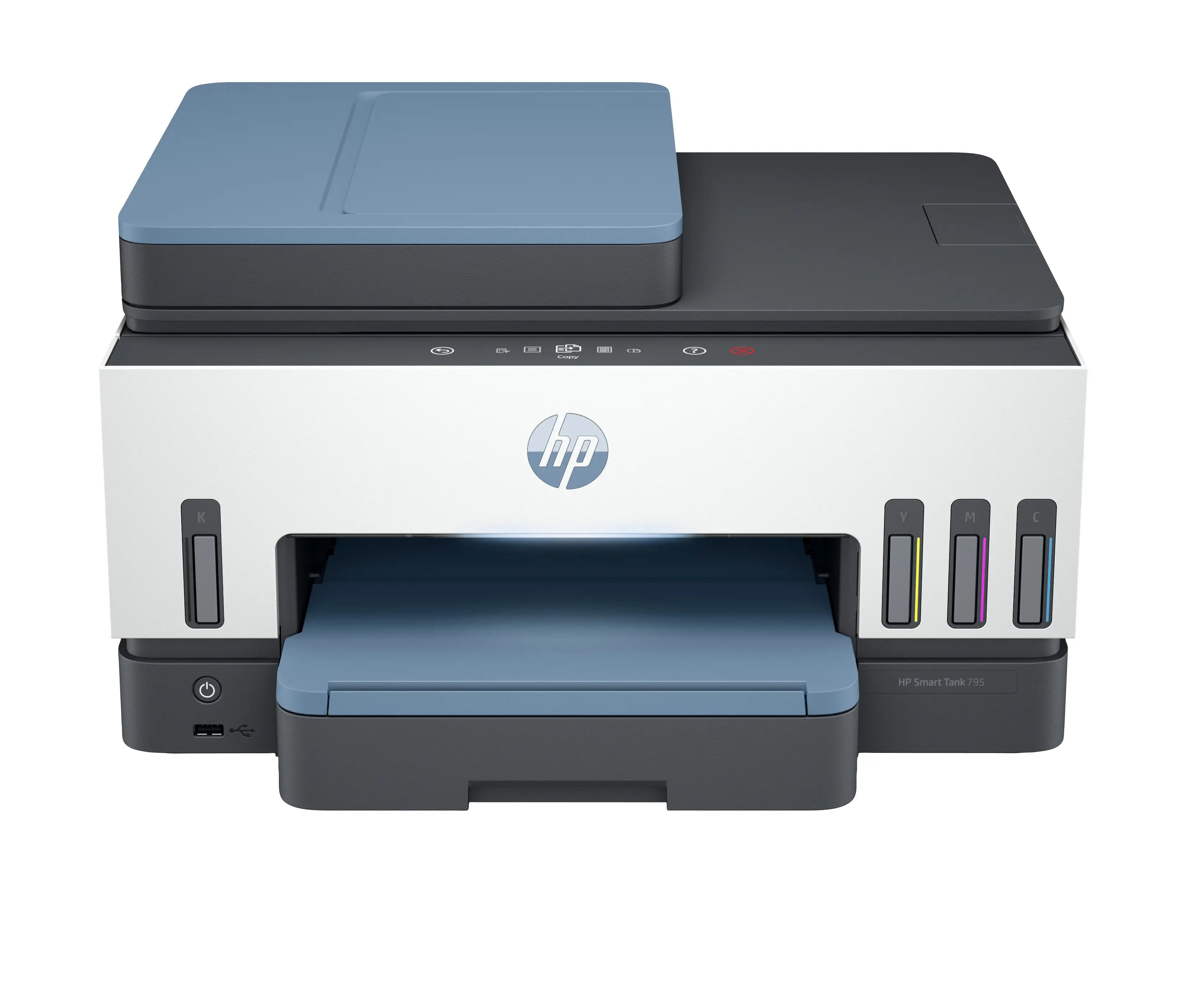 HP Smart Tank 795 All-in-One, Baskı, Kopyalama, Tarama, Faks, ADF ve Kablosuz, 35 yapraklık ADF; PDF'ye tarama; Çift taraflı baskı 28B96A