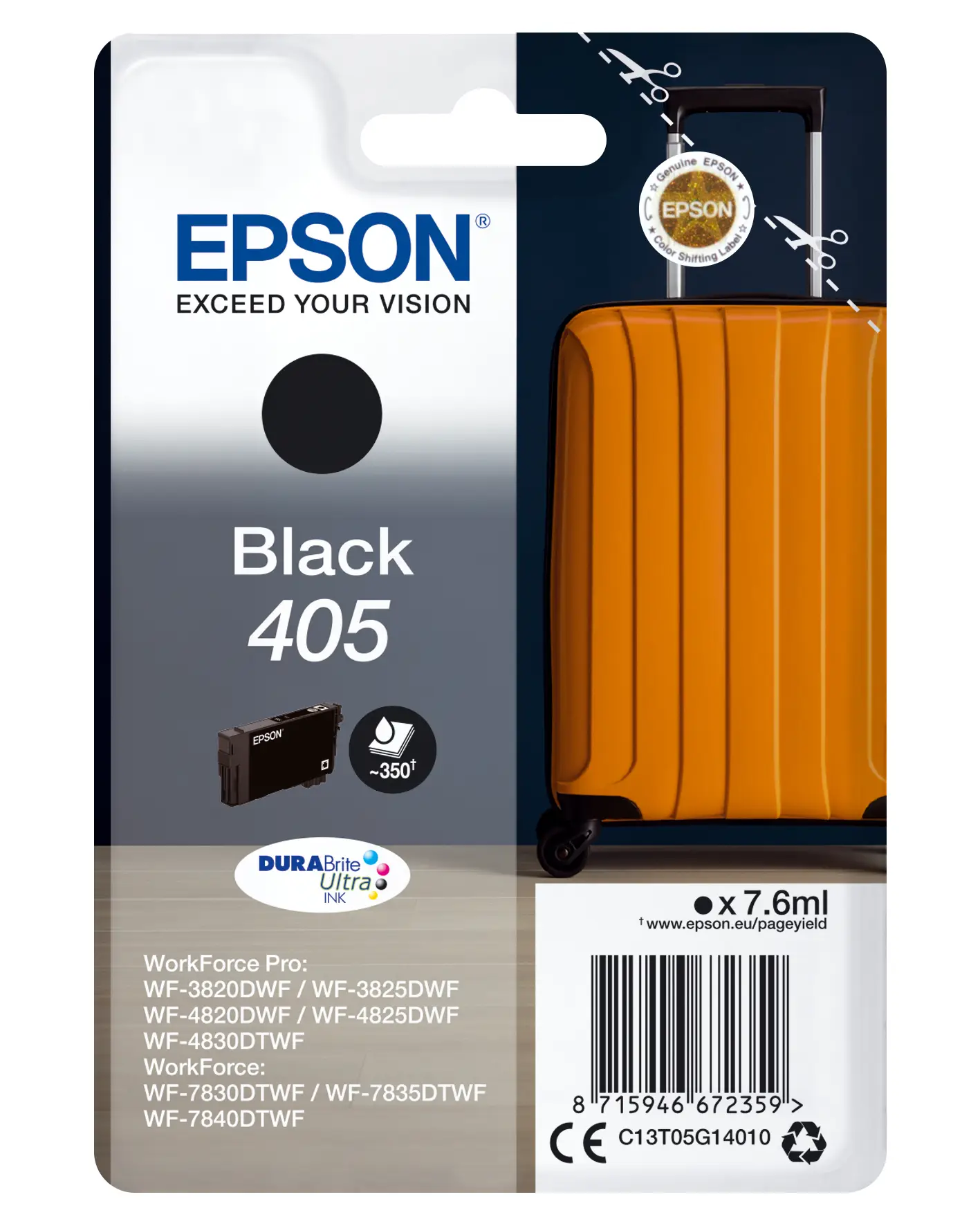 Epson 405 DURABrite Ultra Ink C13T05G14010