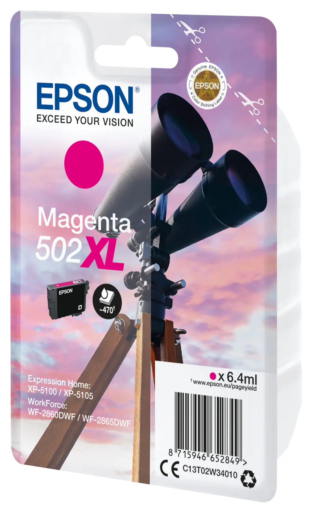 Epson 502XL C13T02W34010