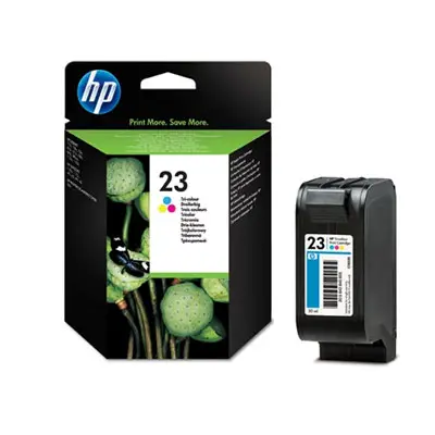 HP 23 Large Tri-color Inkjet Print Cartridge C1823DE#ABB