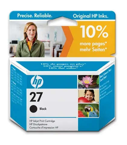 HP 27 Black Inkjet Cartridge C8727CE