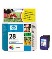 HP 28 Tri-colour Inkjet Print Cartridge C8728A