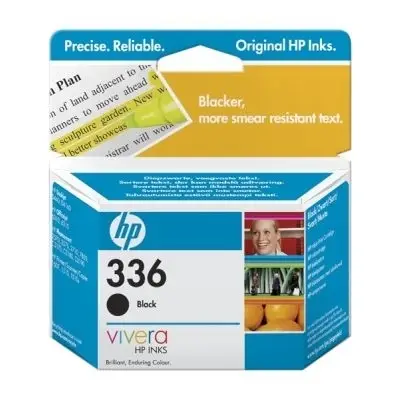 HP 336 Black Inkjet Print Cartridge with Vivera Ink C9362E