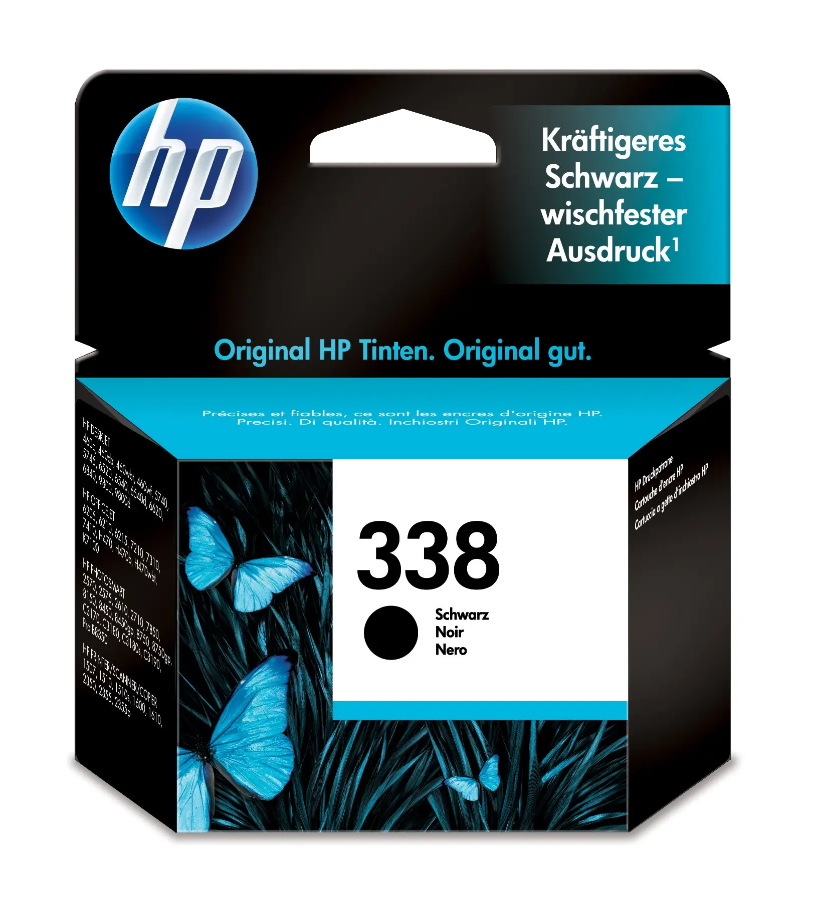 HP 338 Siyah Orijinal Mürekkep Kartuşu C8765EE#ABB