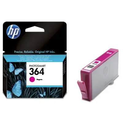HP 364 Magenta Original Ink Cartridge CB319EE #301