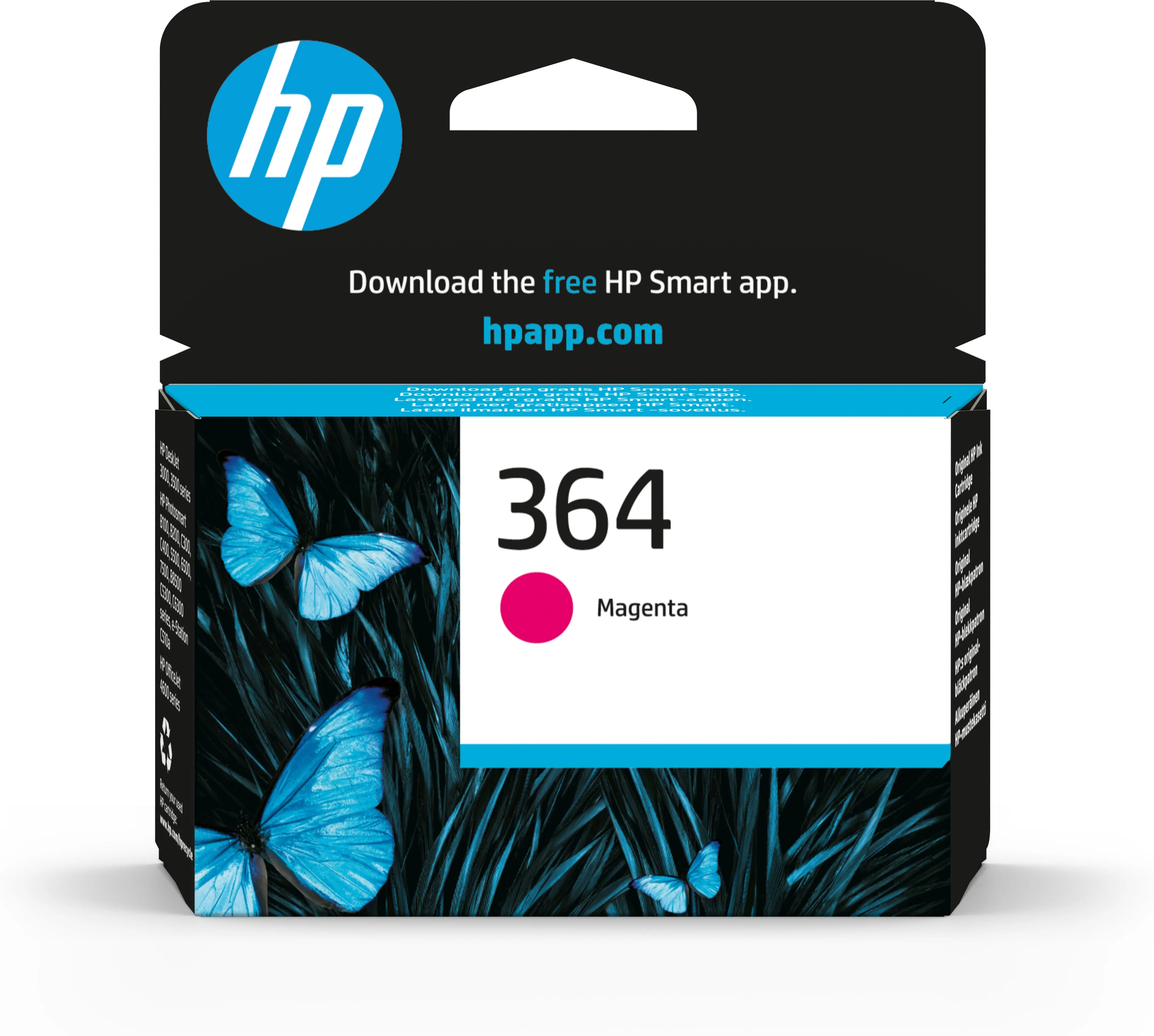 HP 364 Macenta Orijinal Mürekkep Kartuşu CB319EE#ABB