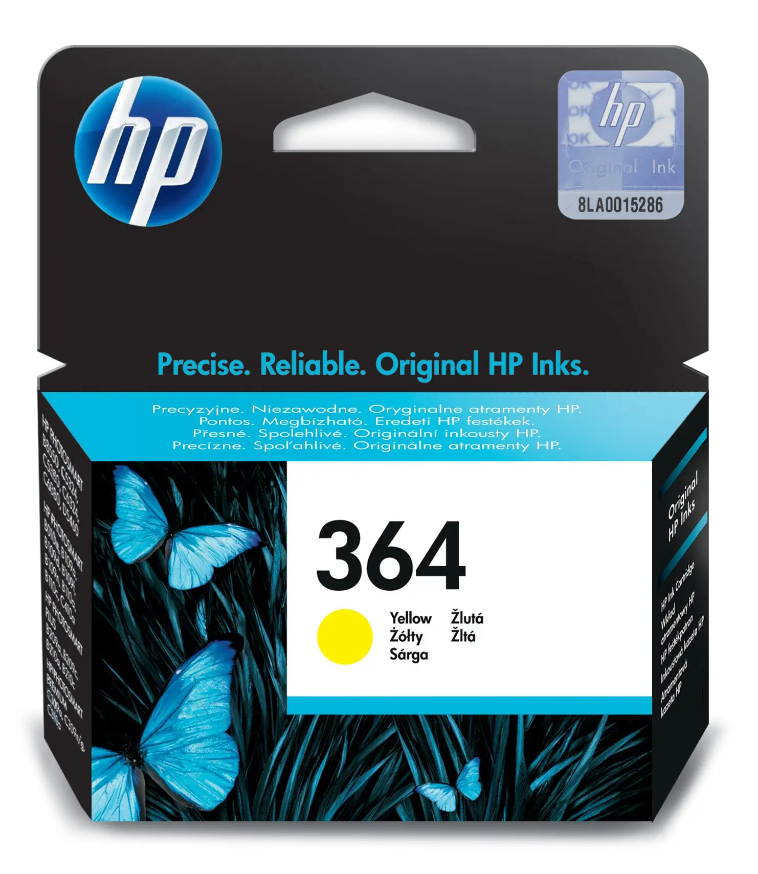 HP 364 Sarı Orijinal Mürekkep Kartuşu CB320EE#ABB