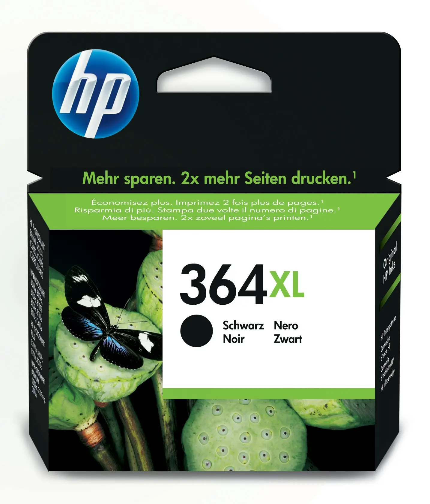 HP 364XL Yüksek Kapasiteli Siyah Orijinal Mürekkep Kartuşu CN684EE#ABB