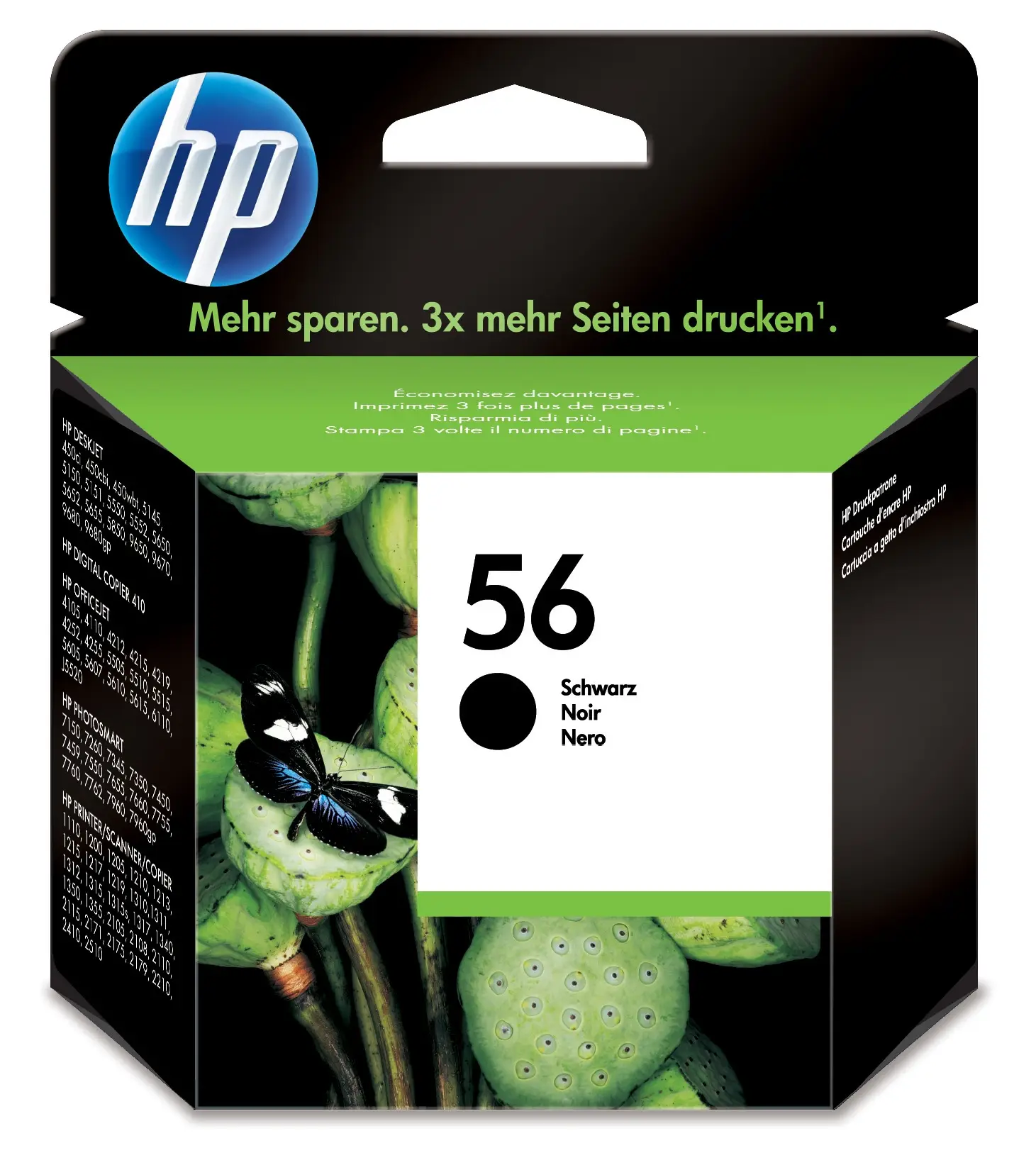 HP 56 Siyah Orijinal Mürekkep Kartuşu C6656AE#ABB