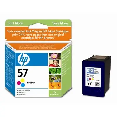 HP 57 Tri-color Inkjet Print Cartridge C6657AE#231?BDLQ8795