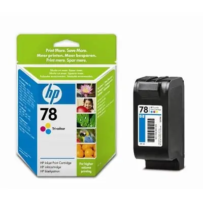 HP 78 Large Tri-color Inkjet Print Cartridge C6578AE#ABB?OC