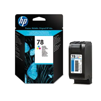 HP 78 Tri-color Inkjet Print Cartridge C6578DE#ABB