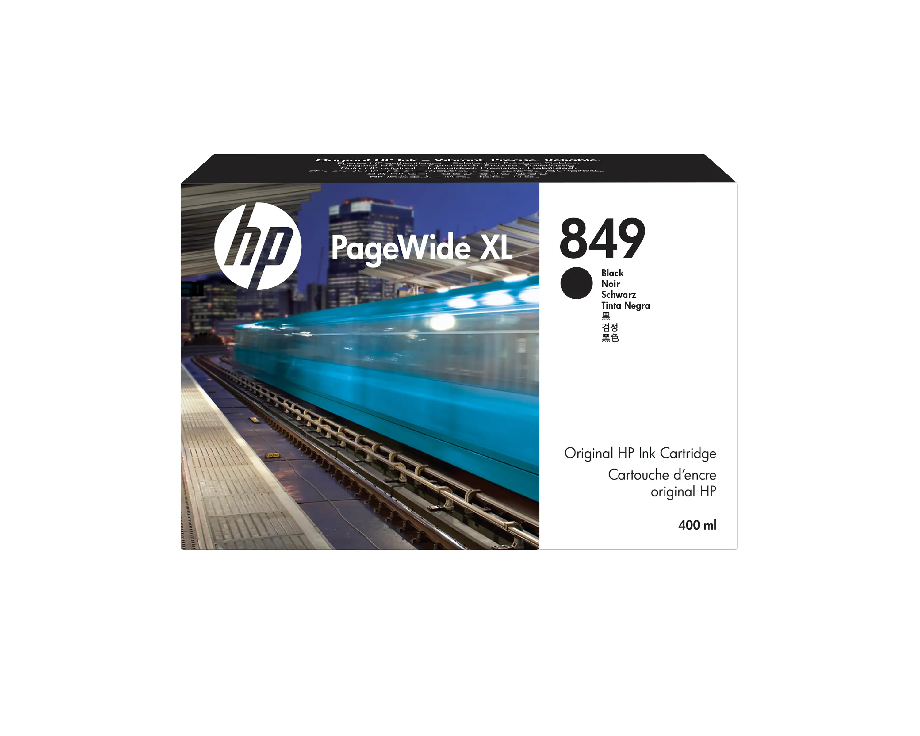 HP 849 400 ml Siyah PageWide XL Mürekkep Kartuşu 1XB40A