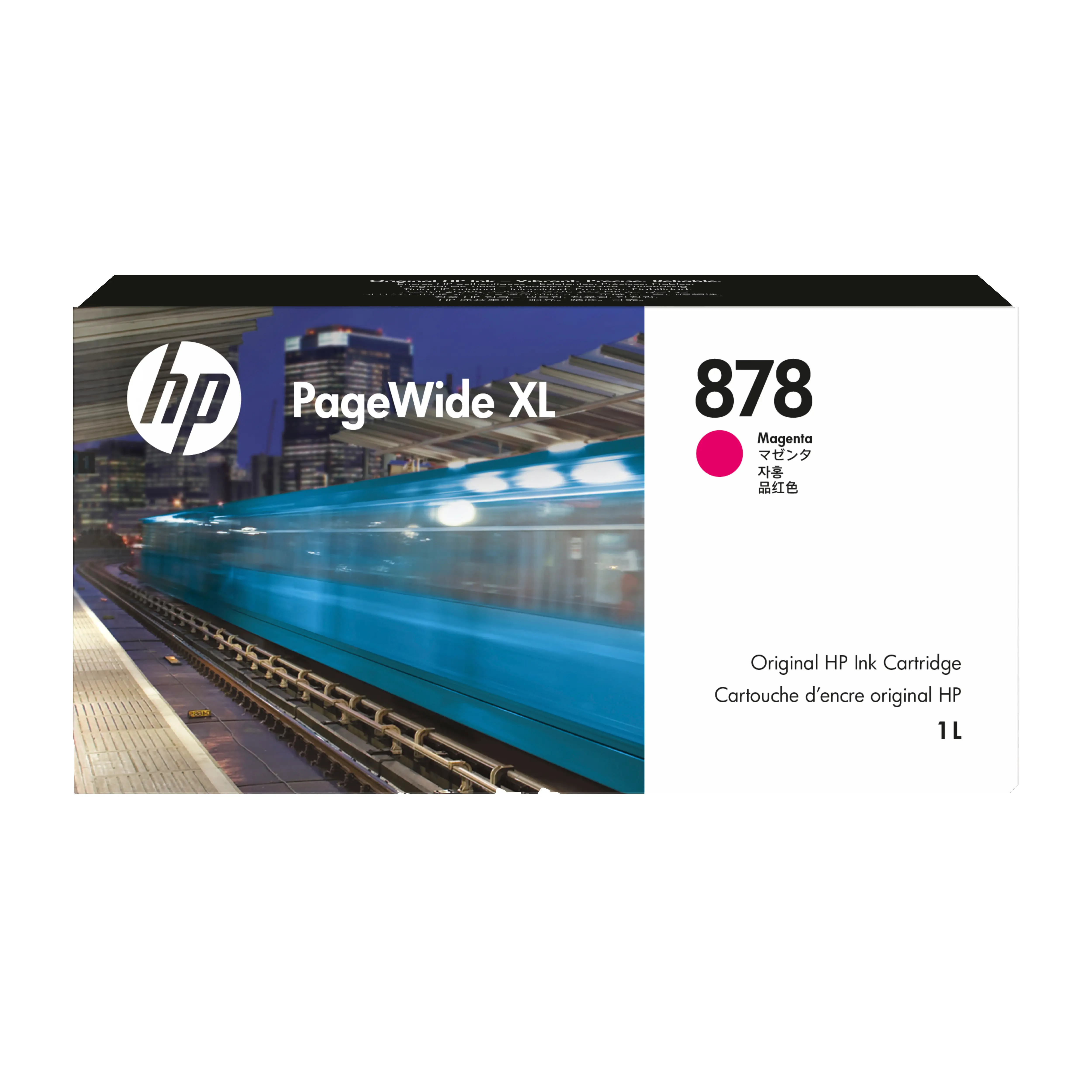 HP 878 1 Litre Macenta PageWide XL Mürekkep Kartuşu 312Z3A