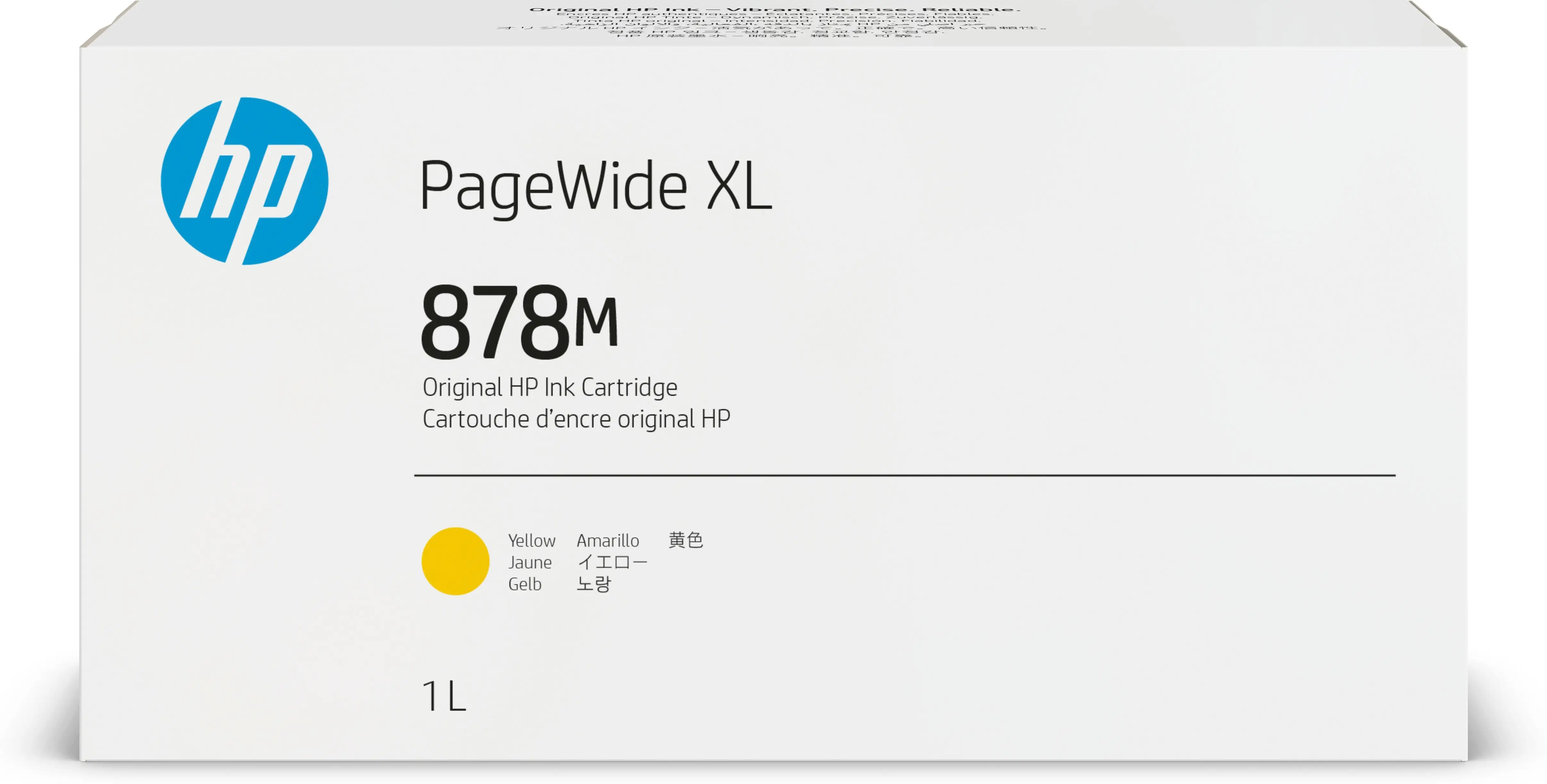HP 878M 1 Litre Sarı PageWide XL Mürekkep Kartuşu 312Z7A