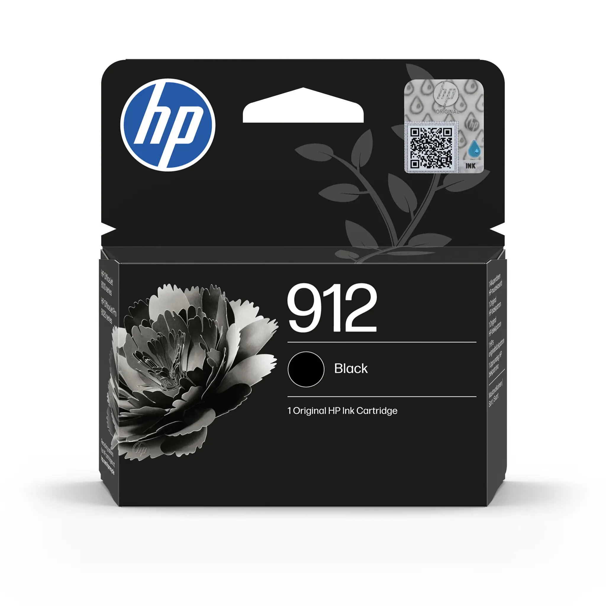 HP 912 Siyah Orijinal Mürekkep Kartuşu 3YL80AE