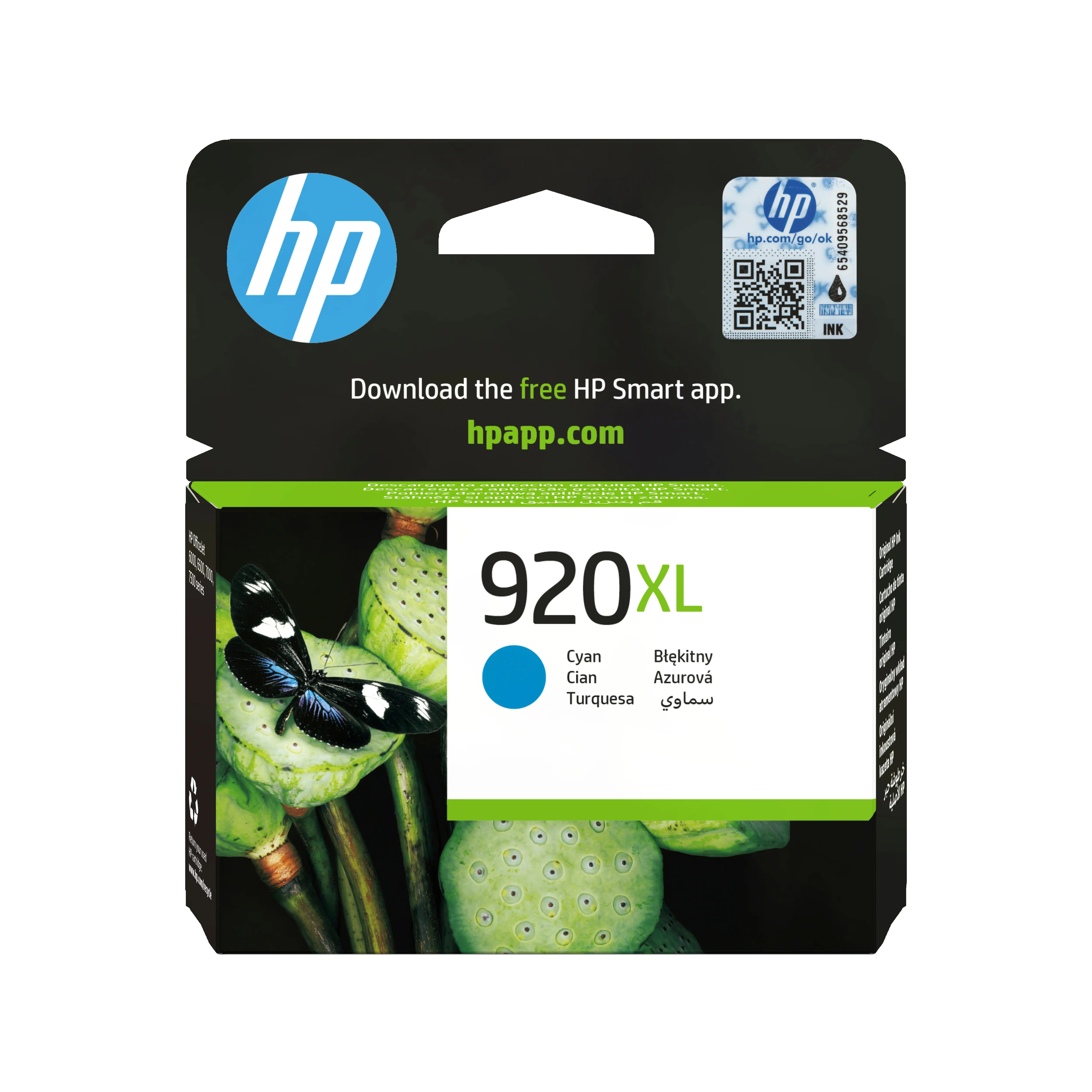 HP 920XL Yüksek Kapasiteli Camgöbeği Orijinal Mürekkep Kartuşu CD972AE