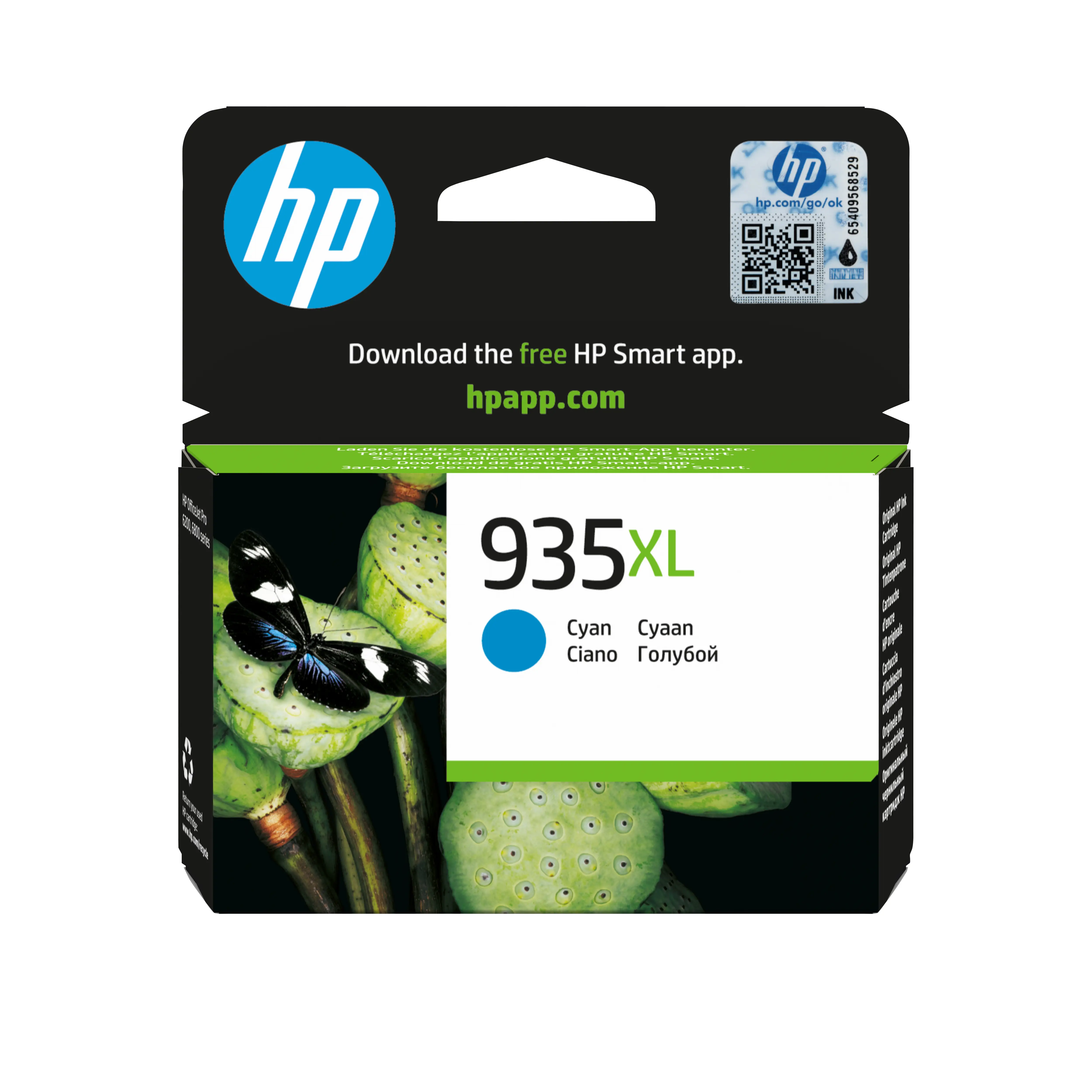HP 935XL Yüksek Kapasiteli Camgöbeği Orijinal Mürekkep Kartuşu C2P24AE