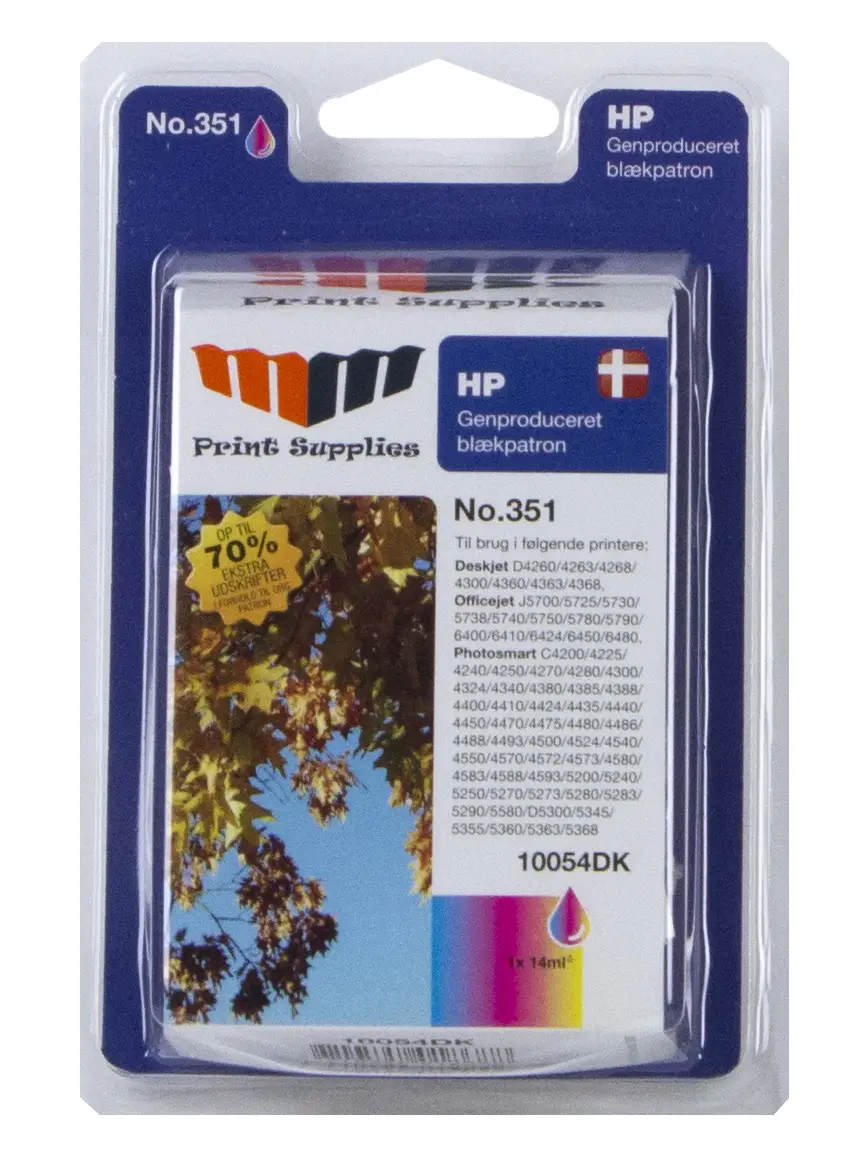 MM Black Inkjet Cartridge No.337 (C9364EE) 10054DK