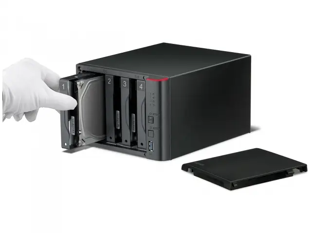 Buffalo LinkStation 441D 512 GB LS441DE-EU+ST8000NE0021