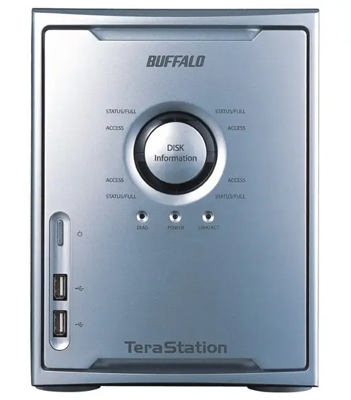 Buffalo Terabyte Network Attached Storage - 1.0 TB HD-H1.0TGL/R5-1