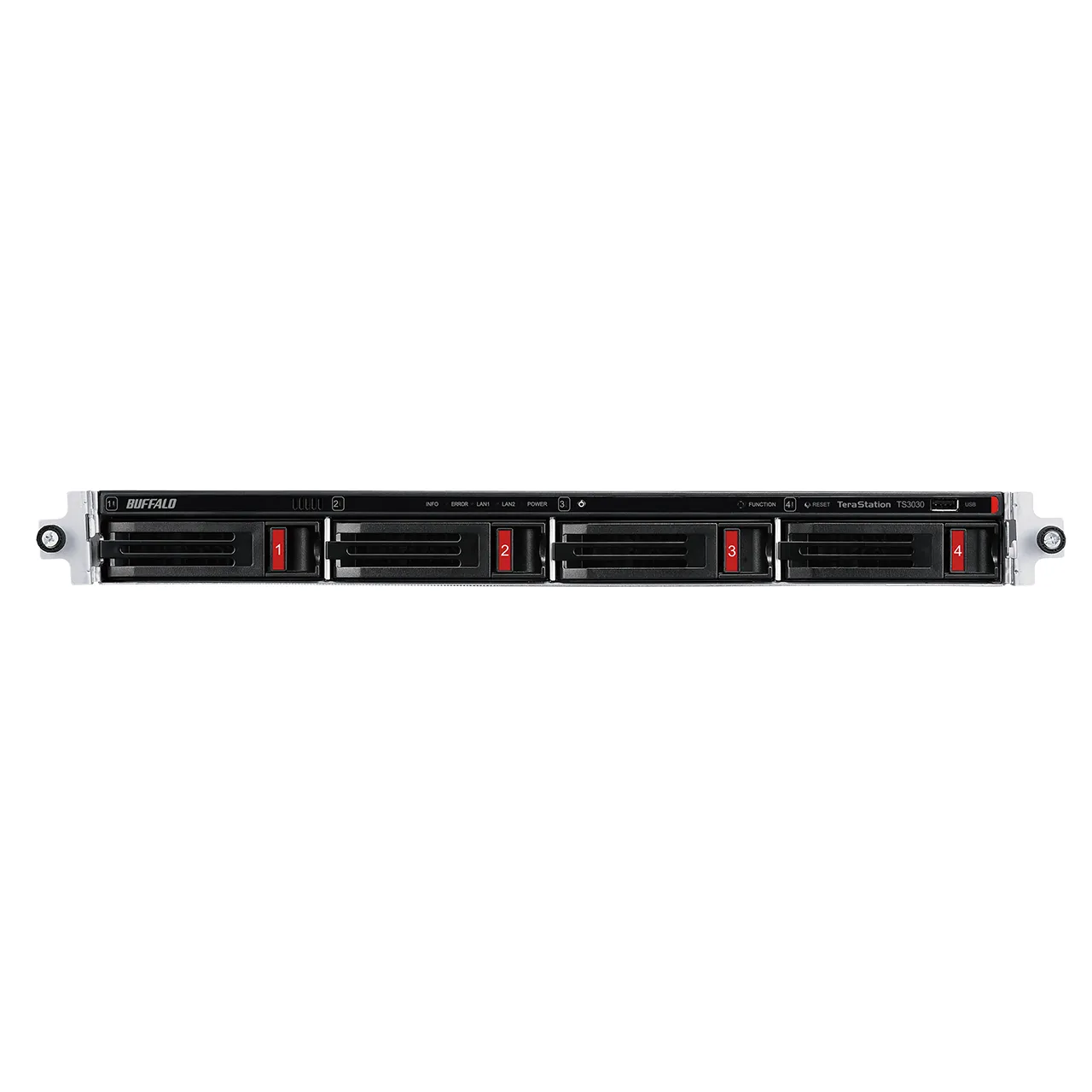 Buffalo TeraStation TS3430RN3204 depolama sunucusu NAS Yatay (1U) Alpine AL524 2 GB DDR4 32 TB HDD Siyah