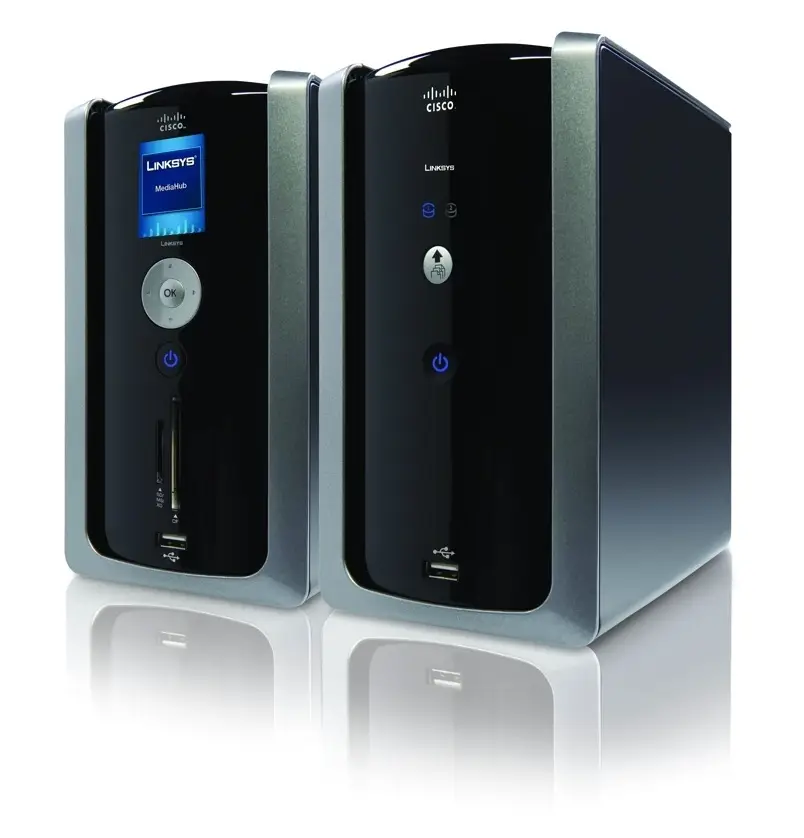 Linksys Media Hub Home Entertainment Storage LCD 5 TB NMH405-EU
