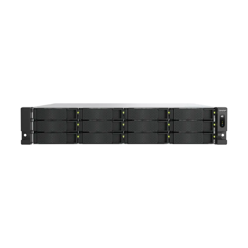 Origin Storage TS-h1277AXU-R7-220T-V1-OS Depolama sunucusu Yatay (2U) AMD Ryzen™ 5 7272 16 GB 241 TB HDD+SSD QNAP QTS