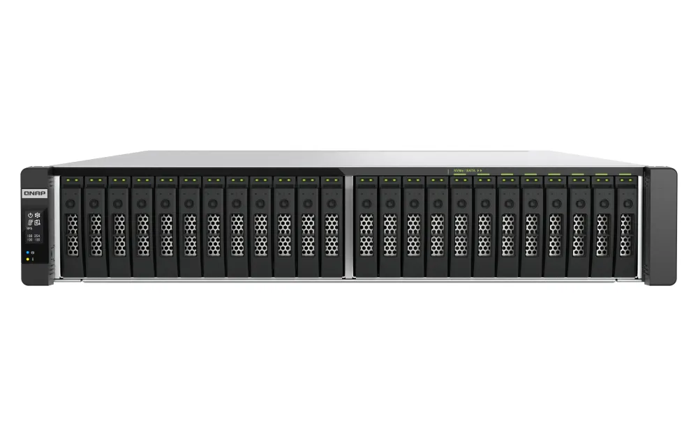 QNAP TDS-H2489FU-R2-4314-256G depolama sunucusu NAS Yatay (2U) Intel® Xeon Silver 256 GB DDR4 QNAP QTS