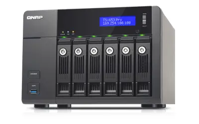 QNAP TS-653 Pro 8 GB TS-653PRO-8G/12TB