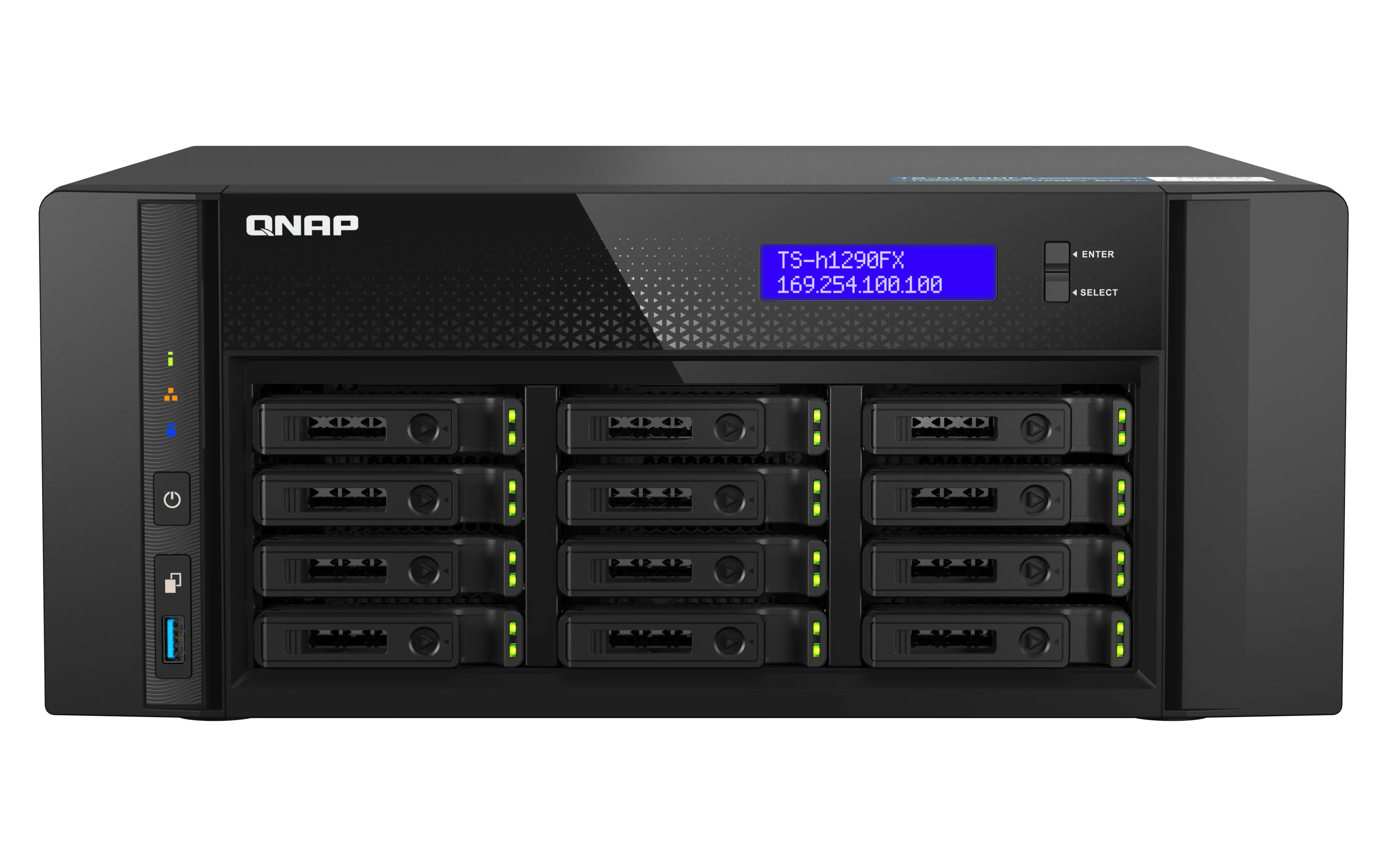 QNAP TS-h1290FX 64 GB TS-H1290FX-7232P-64G TSH1290FX7232P64G