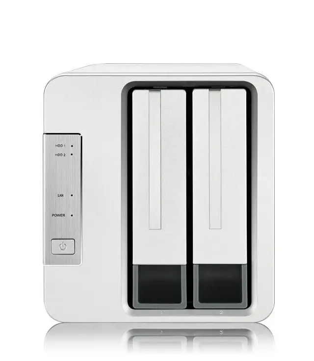 TerraMaster F2-210 16TB 2x8TB Seagate IronWolf 2 Bay NAS Desktop F2-210/16TB-IW