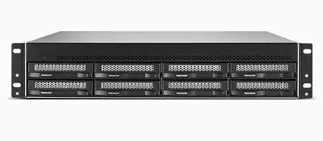 TerraMaster U8-450 depolama sunucusu NAS Yatay (2U) Intel Atom® 8 GB DDR4 0 TB Gri
