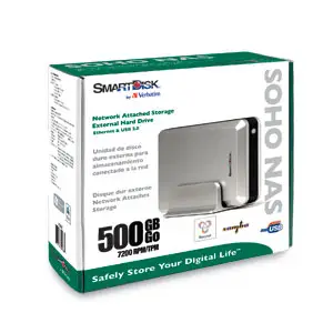 Verbatim 500GB SOHO NAS Desktop Hard Drive 96436