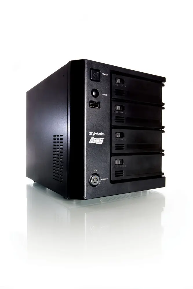 Verbatim PowerBay DataBank 4 Bay NAS 4 TB 49077