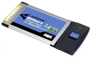 Linksys Wireless-G Notebook Adapter WPC54GS-UK