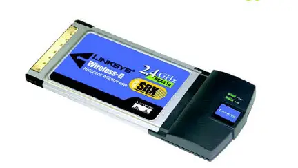 Linksys Wireless-G Notebook Adapter with SRX WPC54GX-UK