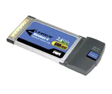 Linksys Wireless-G Notebook Adapter with SRX400 WPC54GX4-EU