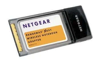 NETGEAR RangeMax™ NEXT Wireless Notebook Adapter WN511B-100NAS