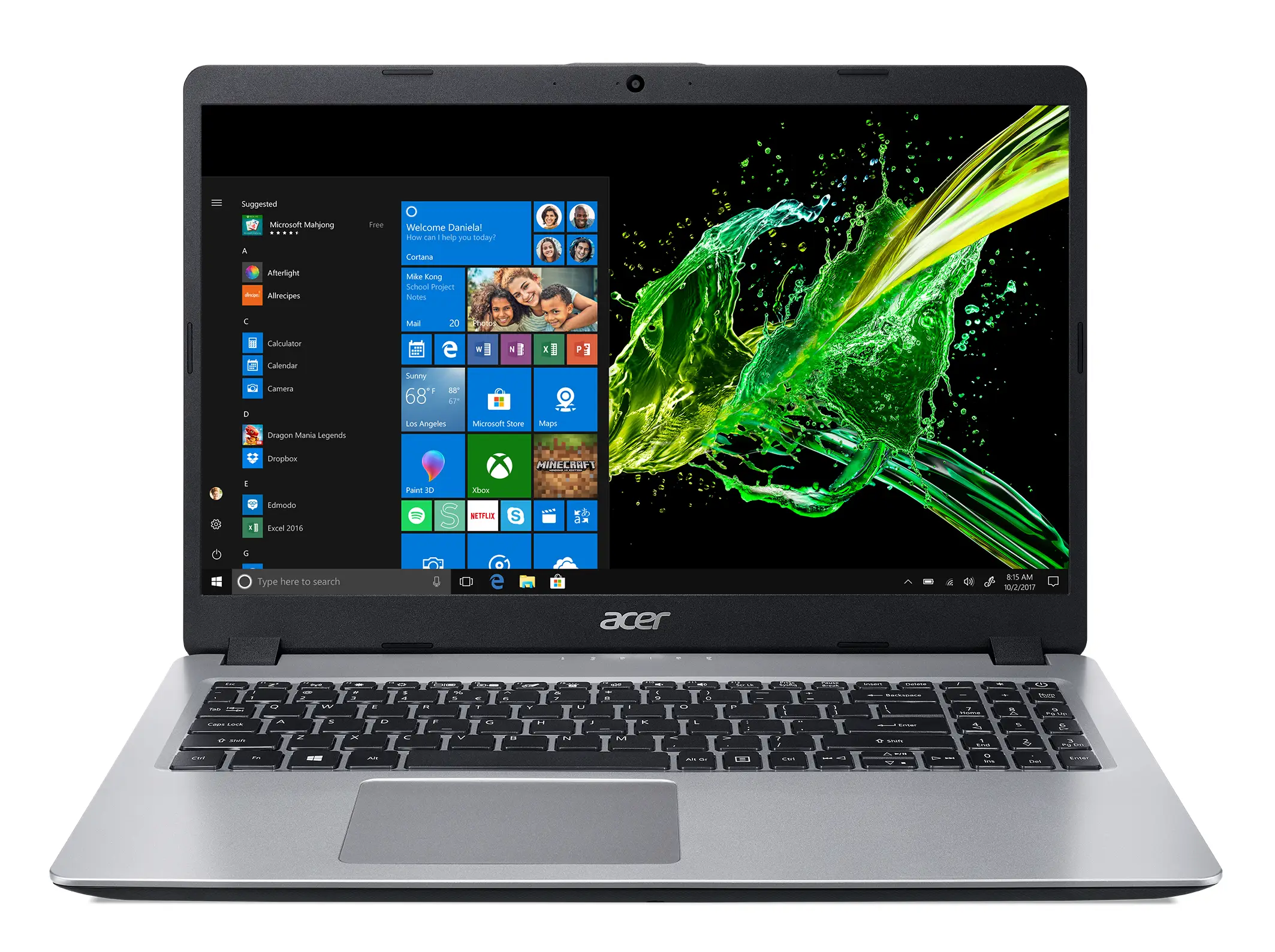 Acer Aspire A515-52G-380A 8 GB NX.H5LEX.002