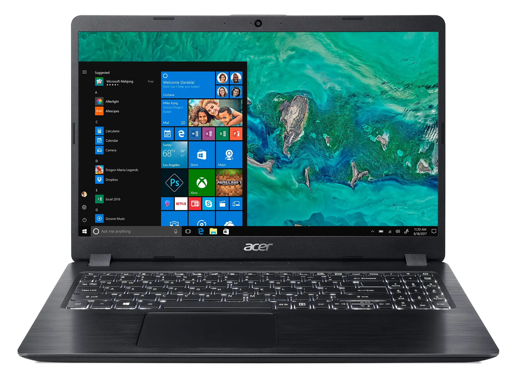 Acer Aspire A515-52G-71YF 8 GB NX.HCZEH.001